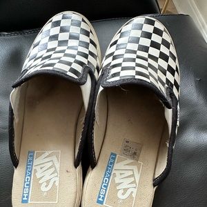 Vans checkered slip-on mule
